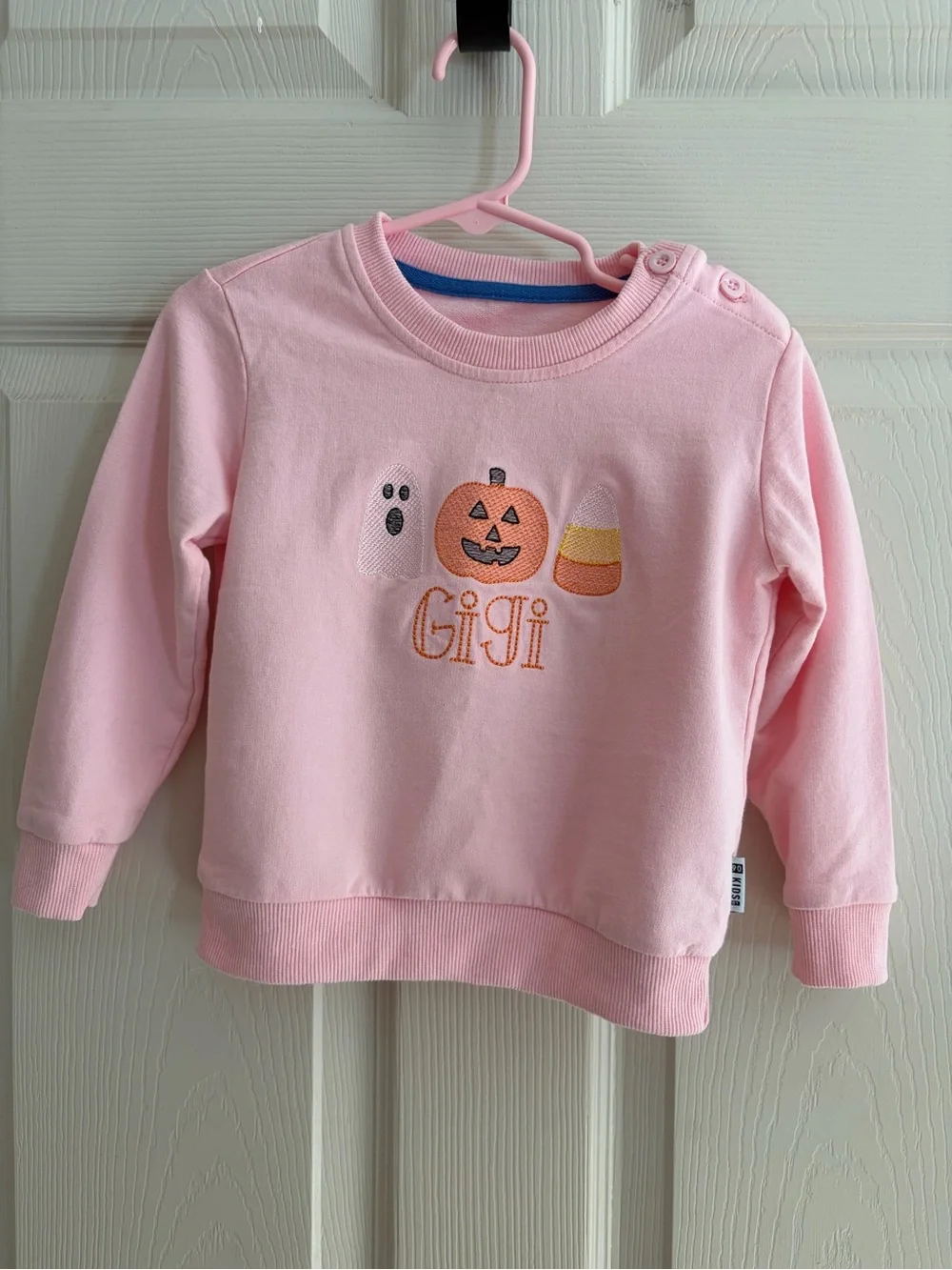 Gigi Embroidered Halloween Sweatshirt